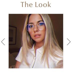 Brand New DIFF Ridley Blue Light Glasses